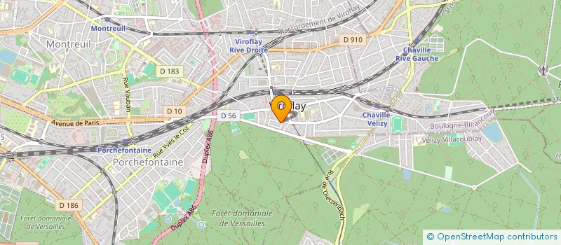 localisation de l'entreprise SCI SANY  VIROFLAY