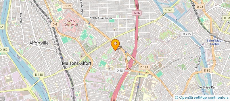 localisation de l'entreprise SCI SANYASI à MAISONS-ALFORT