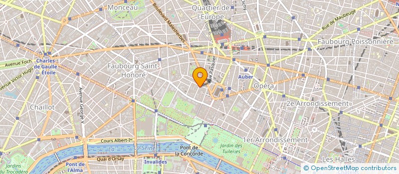 localisation de l'entreprise SCI SAO DUL à PARIS