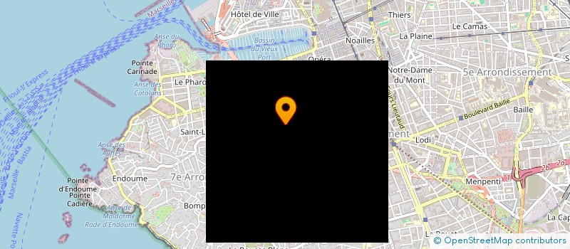 localisation de l'entreprise SCI SAONA à MARSEILLE