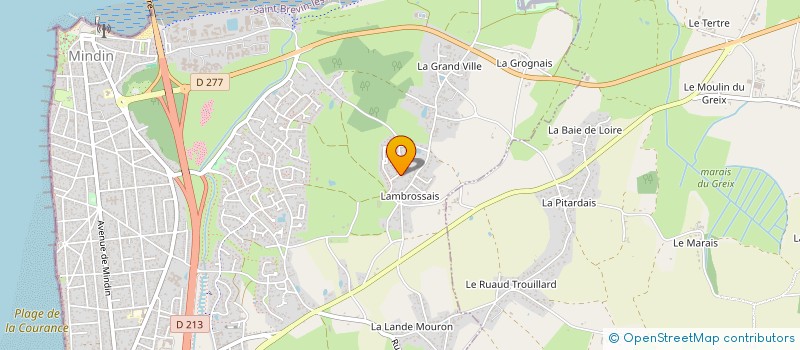 localisation de l'entreprise SCI SAOUNA à SAINT-BREVIN-LES-PINS