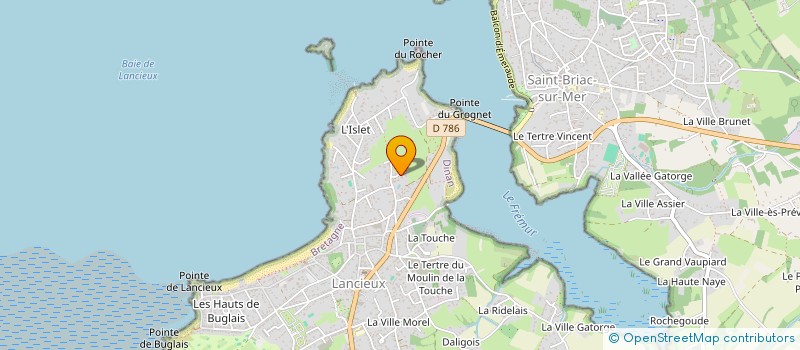 localisation de l'entreprise SCI SAPA  LANCIEUX