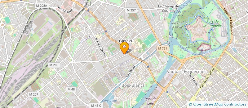 localisation de l'entreprise SCI SAPELLI à LILLE
