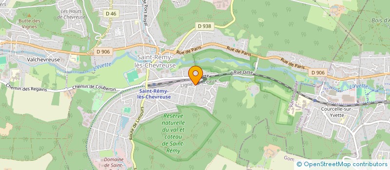 localisation de l'entreprise SCI SAPERLIPOPETTE  SAINT-REMY-LES-CHEVREUSE