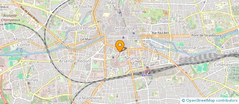 localisation de l'entreprise SCI SAPHENE  RENNES