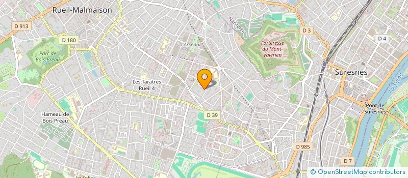 localisation de l'entreprise SCI SAPHENE à RUEIL-MALMAISON