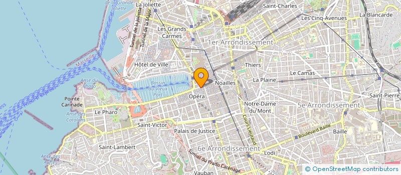 localisation de l'entreprise SCI SAPHIR à MARSEILLE