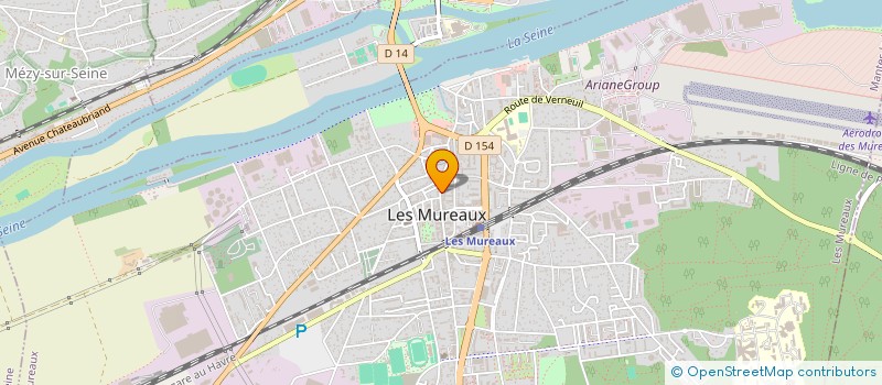 localisation de l'entreprise SCI SAPHIR à LES MUREAUX