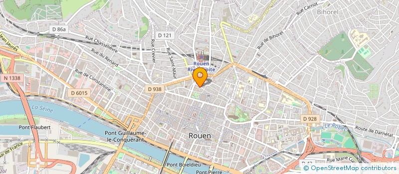 localisation de l'entreprise SCI SAPHIR à ROUEN