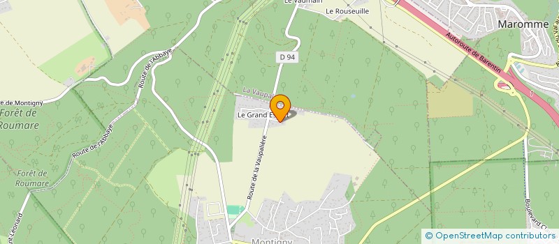 localisation de l'entreprise SCI SAPHIR  SURVILLE