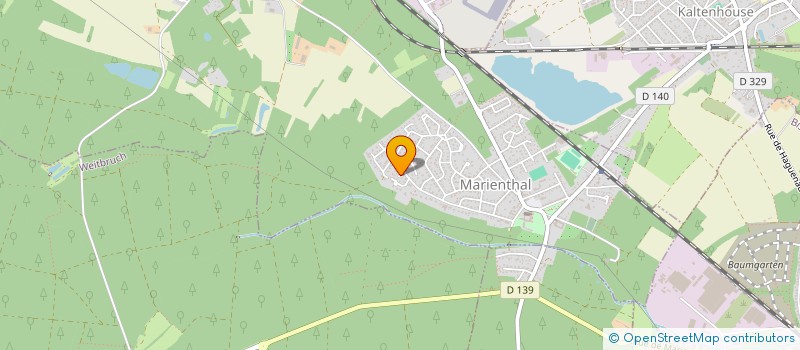 localisation de l'entreprise SCI SAPHIR  HAGUENAU