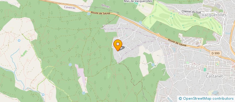 localisation de l'entreprise SCI SAPHIR  CAVEIRAC