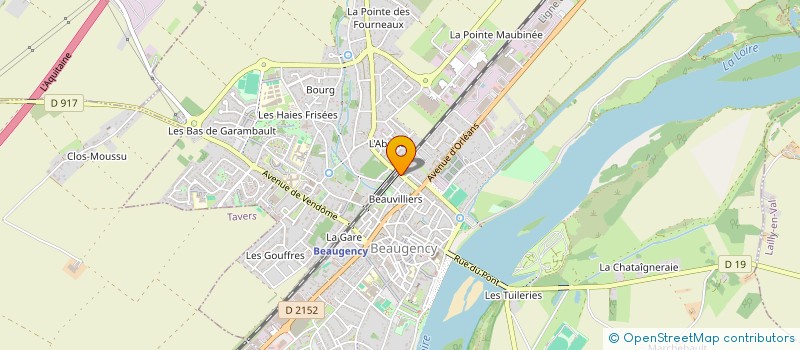 localisation de l'entreprise SCI SAPHIR à VILLORCEAU
