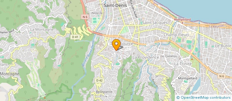 localisation de l'entreprise SCI SAPHIRS DE LA SOURCE à SAINT-DENIS