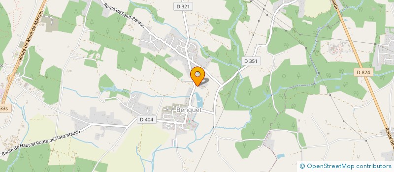 localisation de l'entreprise SCI SAPHO  BENQUET