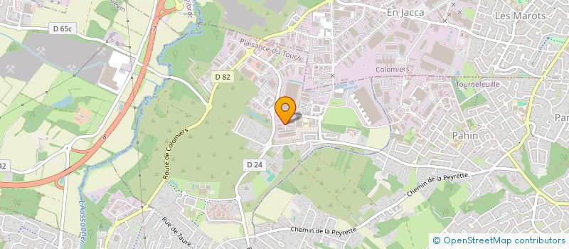 localisation de l'entreprise SCI SAPHRAN  PLAISANCE-DU-TOUCH