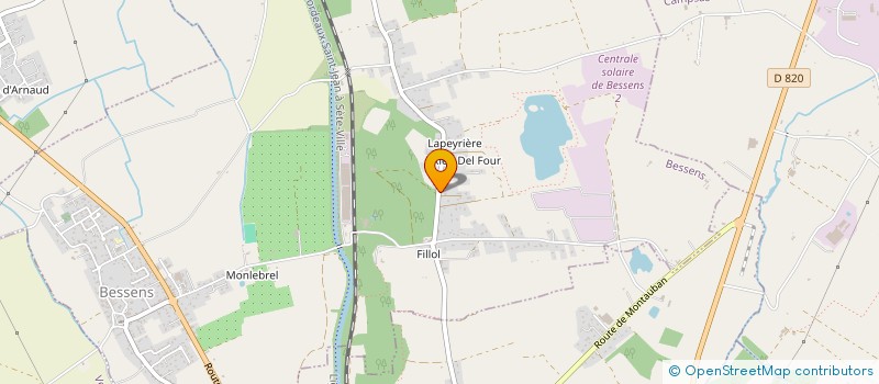 localisation de l'entreprise SCI SAPIAC IMMO  MONTAUBAN