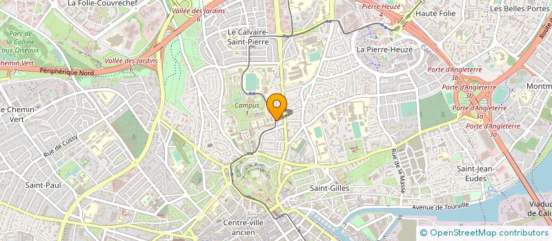 localisation de l'entreprise SCI SAPICARRRE à CAEN