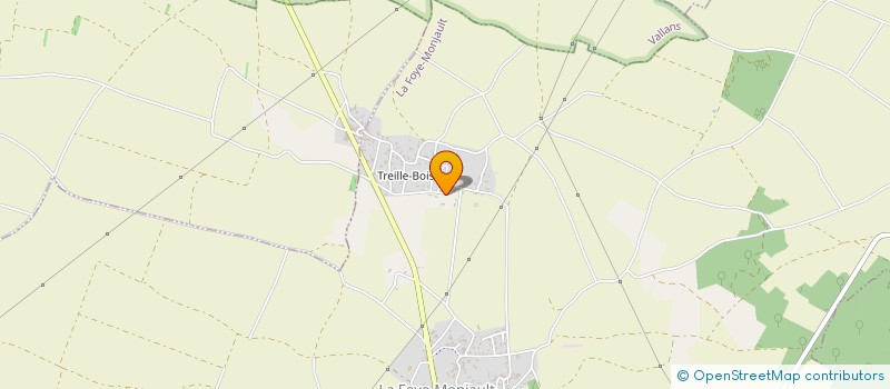 localisation de l'entreprise SCI SAPICOURT  LA FOYE-MONJAULT