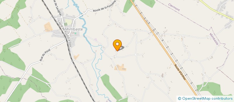 localisation de l'entreprise SCI SAPIN  MIMBASTE