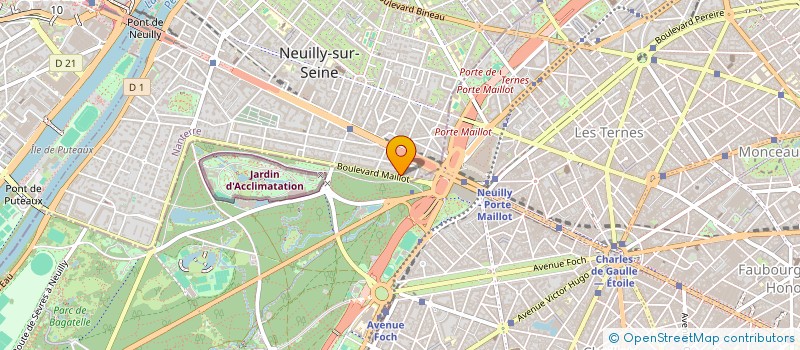 localisation de l'entreprise SCI SAPIVES à NEUILLY-SUR-SEINE