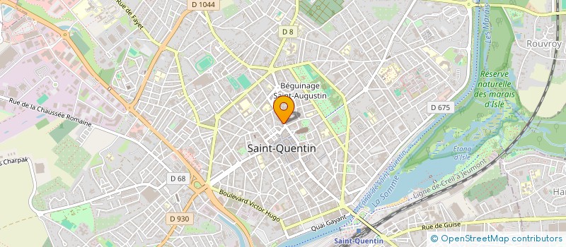 localisation de l'entreprise SCI SAPL à SAINT-QUENTIN