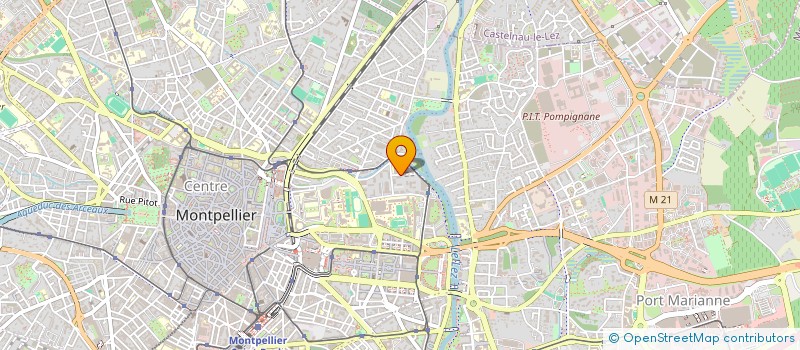 localisation de l'entreprise SCI SAPRI  MONTPELLIER