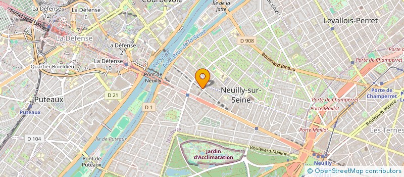 localisation de l'entreprise SCI SAQUAND VITTA ALAIN à NEUILLY-SUR-SEINE