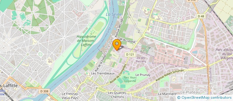 localisation de l'entreprise SCI SAR  MONTESSON