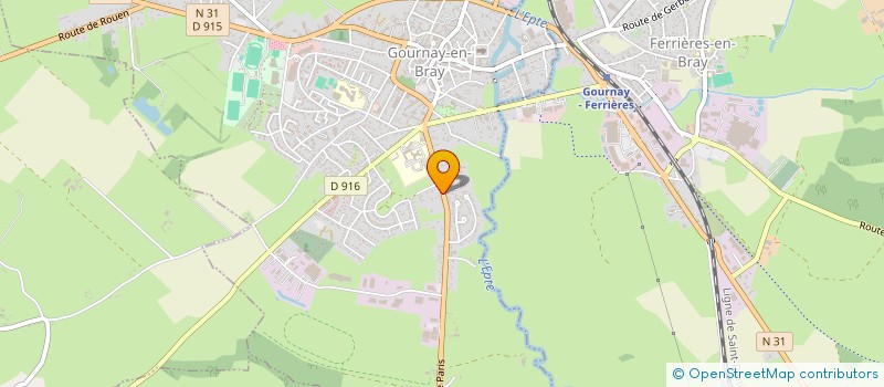 localisation de l'entreprise SCI SAR  GOURNAY-EN-BRAY