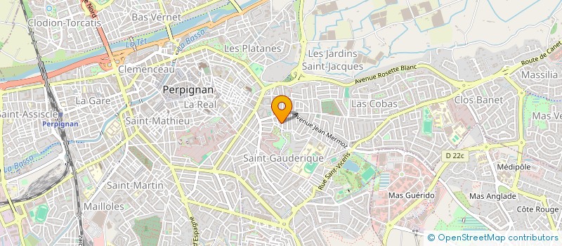 localisation de l'entreprise SCI SARA à PERPIGNAN