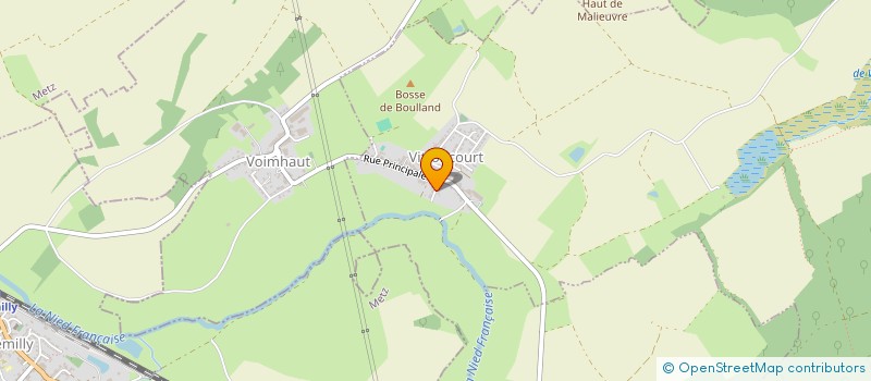 localisation de l'entreprise SCI SARA  VITTONCOURT