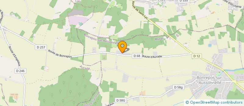 localisation de l'entreprise SCI SARA  SAINT-LYS