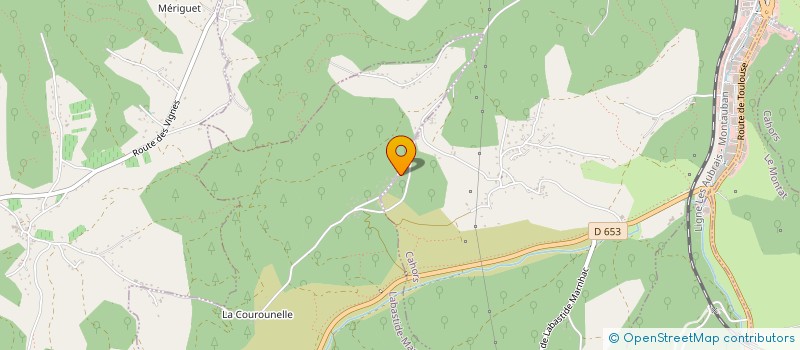 localisation de l'entreprise SCI SARA  CAHORS