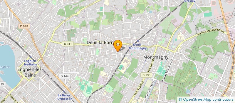 localisation de l'entreprise SCI SARA  DEUIL-LA-BARRE