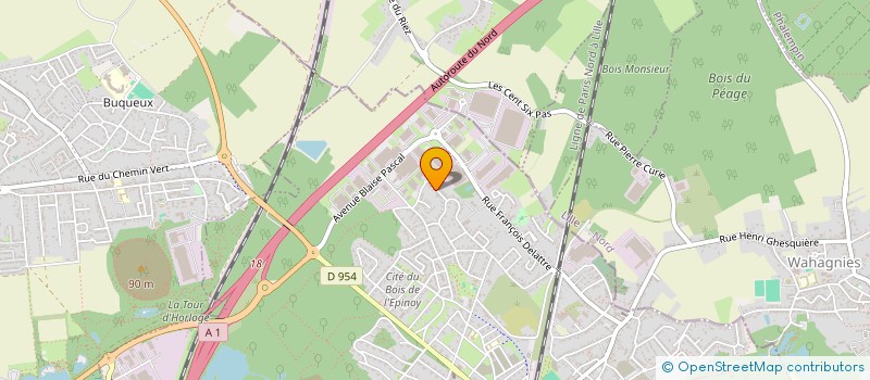 localisation de l'entreprise SCI SARA  LIBERCOURT