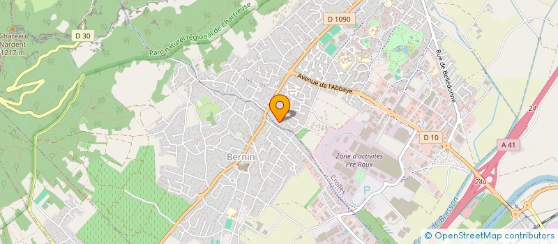 localisation de l'entreprise SCI SARA  CROLLES