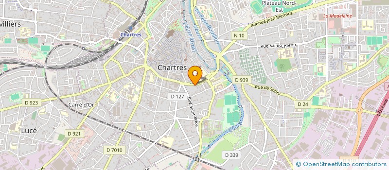 localisation de l'entreprise SCI SARACAM à CHARTRES