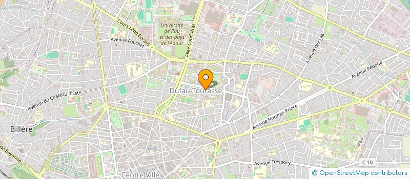 localisation de l'entreprise SCI SARAGOSSE à PAU