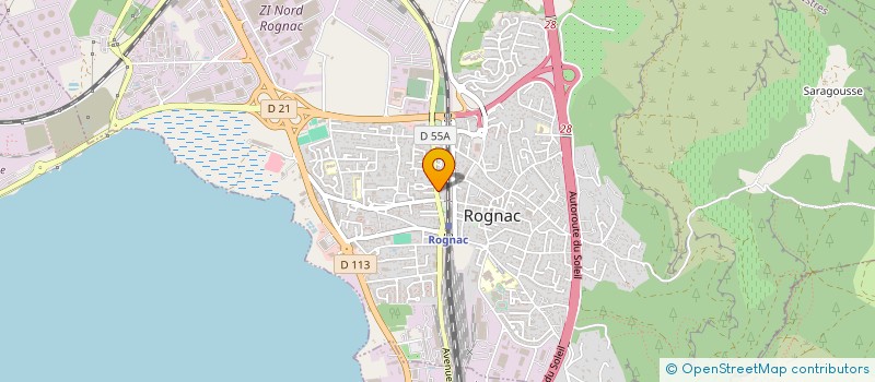 localisation de l'entreprise SCI SARAGOUSSE  ROGNAC