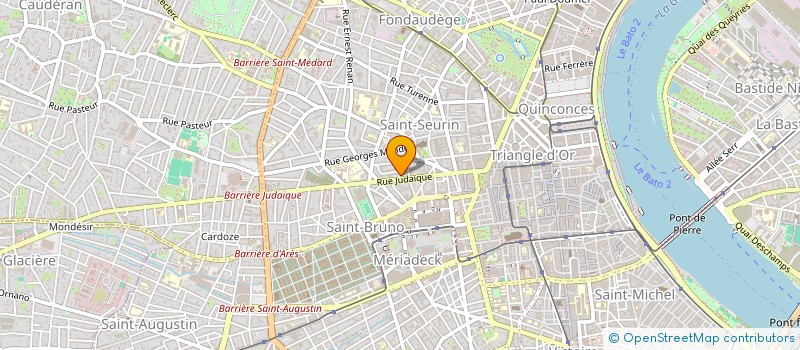 localisation de l'entreprise SCI SARAH  BORDEAUX