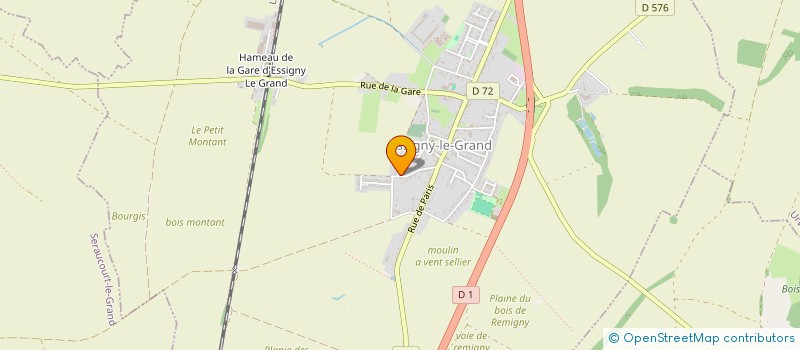 localisation de l'entreprise SCI SARAH  ESSIGNY-LE-GRAND