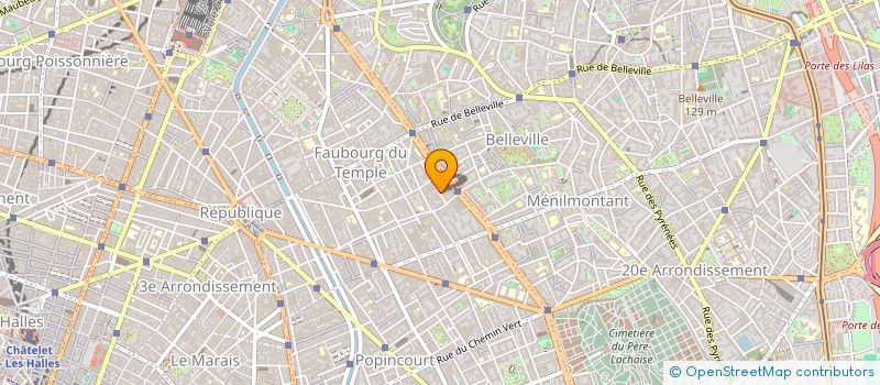 localisation de l'entreprise SCI SARAH  PARIS