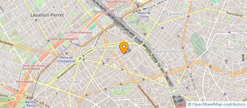 localisation de l'entreprise SCI SARAH  PARIS