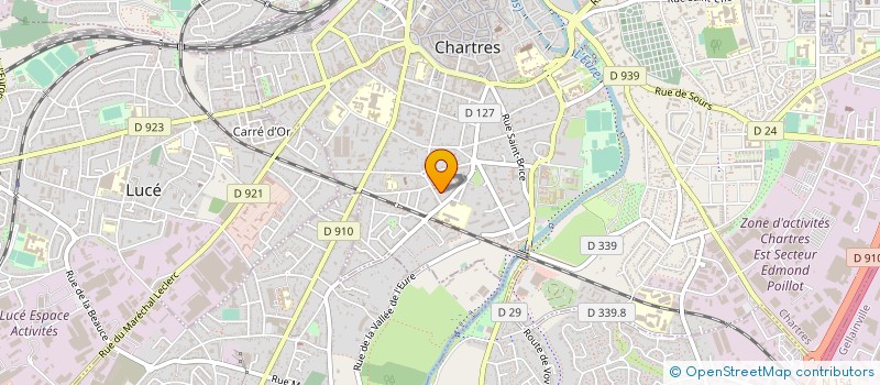 localisation de l'entreprise SCI SARAH à CHARTRES
