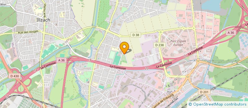 localisation de l'entreprise SCI SARAH  SAUSHEIM