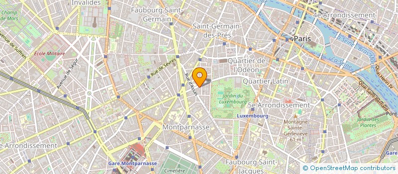 localisation de l'entreprise SCI SARAH LOEB  PARIS