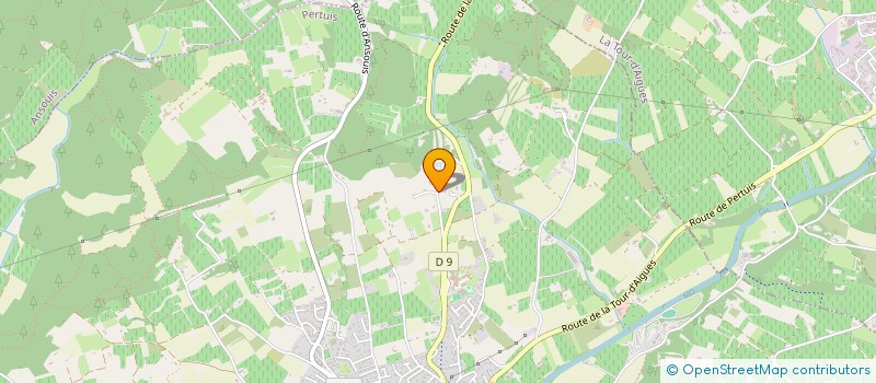 localisation de l'entreprise SCI SARAJONES  PERTUIS