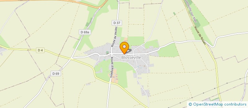 localisation de l'entreprise SCI SARALAIN  BLOSSEVILLE