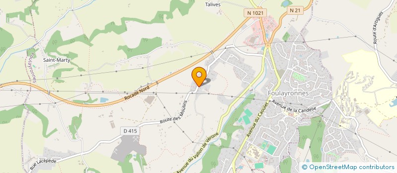 localisation de l'entreprise SCI SARALOU à FOULAYRONNES